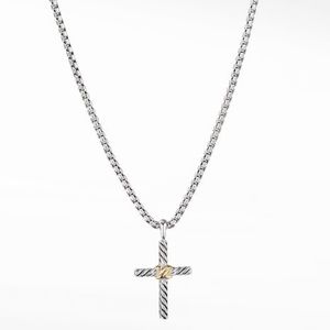 16” David Yurman Cross Necklace